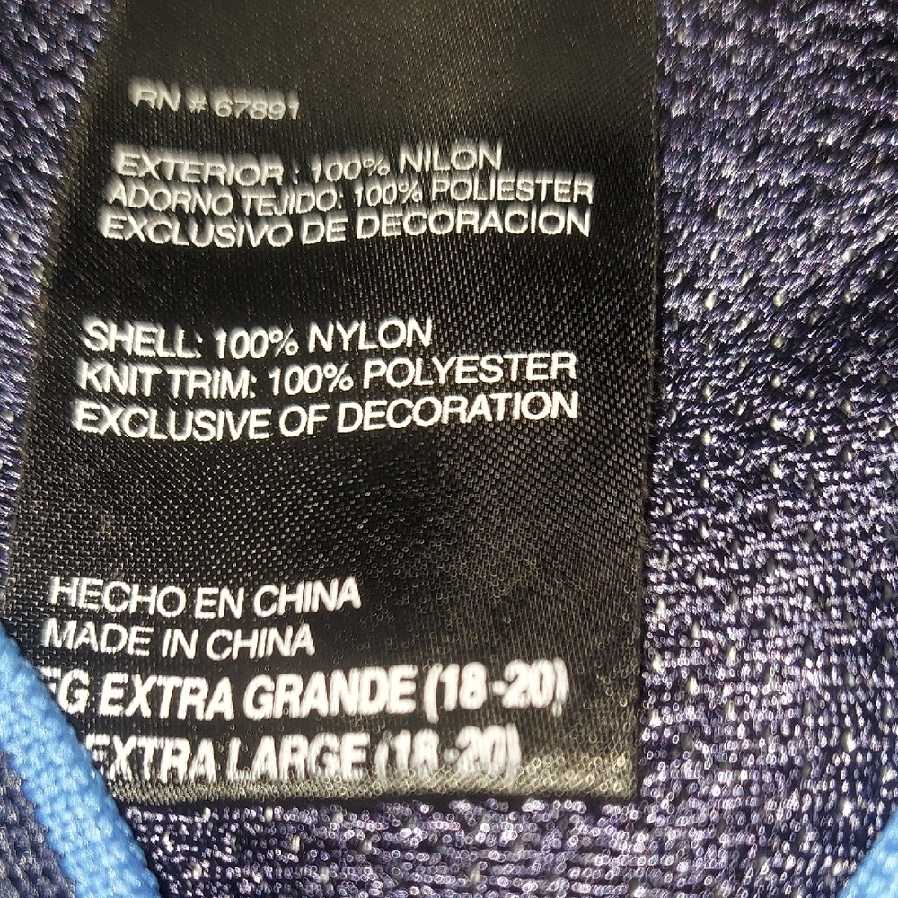 Adidas Dallas Navy and Blue Jersey - Picture 5 of 9